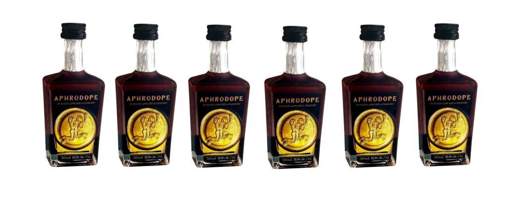 Aphrodope product: Elixer - 6 small-50ml bottles